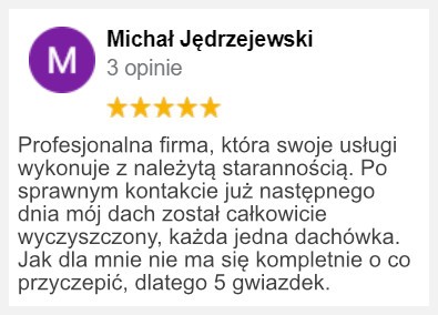 mycie i czyszczenie dachówki