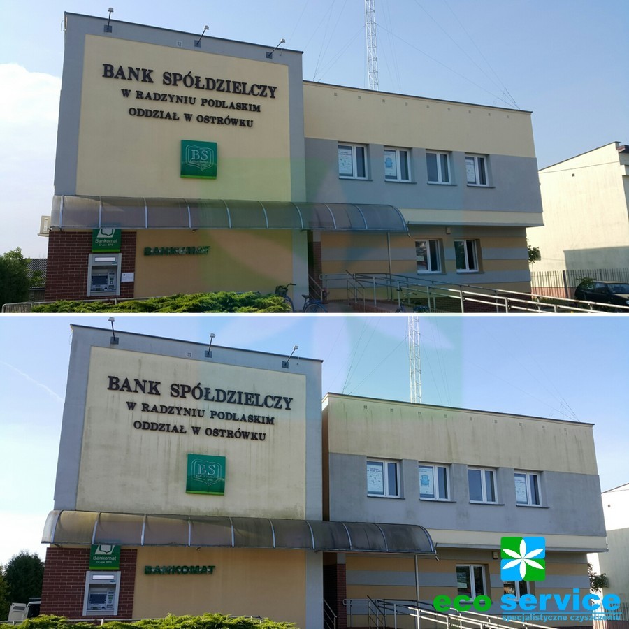 czyszczenie elewacji