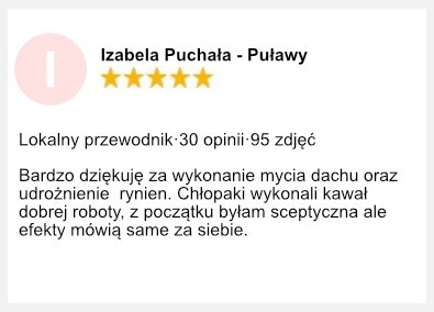 Czyszczenie i mycie dachu lublin puławy